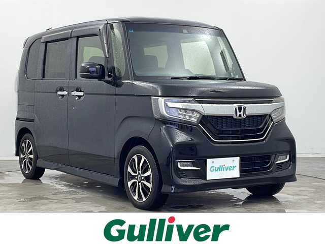 ホンダ Ｎ ＢＯＸ カスタム G L ホンダセンシング 新潟県 2017(平29)年 4万km クリスタルブラックパール メモリナビ/フルセグテレビ/バックカメラ/Bluetooth/クルーズコントロール/ドアバイザー/両側パワースライドドア/ETC/アイドリングストップ/ウィンカーミラー/アルミホイール/プッシュスタート