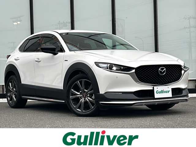 マツダ ＣＸ－３０ XD 100周年特別記念車 山形県 2020(令2)年 4.3万km スノーフレイクホワイトパールマイカ 4WD/BSM/レーダークルーズコントロール/レーンキープアシスト/BOSEサウンドシステム/純正ナビ/（Bluetooth/CD/DVD/フルセグ)/全方位カメラ/ヘッドアップディスプレイ/電動リアゲート/レザーシート/パワーシート/シートヒーター/LEDオートライト/オートマチックハイビーム/フォグランプ/ドライブレコーダー/ステアリングスイッチ/ステアリングヒーター/電動パーキングブレーキ/オートブレーキホールド/純正AW/純正フロアマット/スマートキー×2/ドアバイザー
