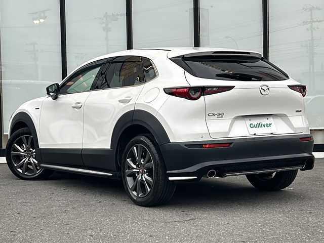 マツダ ＣＸ－３０ XD 100周年特別記念車 山形県 2020(令2)年 4.3万km スノーフレイクホワイトパールマイカ 4WD/BSM/レーダークルーズコントロール/レーンキープアシスト/BOSEサウンドシステム/純正ナビ/（Bluetooth/CD/DVD/フルセグ)/全方位カメラ/ヘッドアップディスプレイ/電動リアゲート/レザーシート/パワーシート/シートヒーター/LEDオートライト/オートマチックハイビーム/フォグランプ/ドライブレコーダー/ステアリングスイッチ/ステアリングヒーター/電動パーキングブレーキ/オートブレーキホールド/純正AW/純正フロアマット/スマートキー×2/ドアバイザー