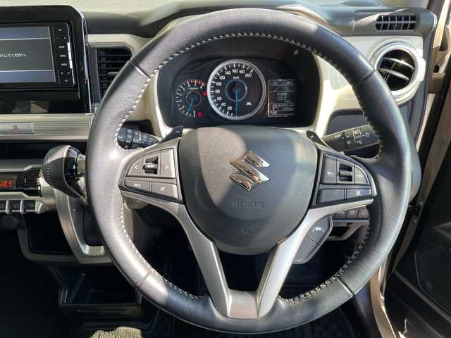 スズキ クロスビー HYBRID MV 愛知県 2021(令3)年 1.3万km キャバンアイボリーパールメタリック 純正ナビ/レーダークルーズコントロール/シートヒーター/バックカメラ/コーナーセンサー/純正アルミホイール/LEDヘッドライト/パドルシフト/オートマチックハイビーム/ドライブレコーダー/衝突軽減システム/CD DVD/Bluetooth/ステアリングスイッチ/スマートキー/プッシュスタート