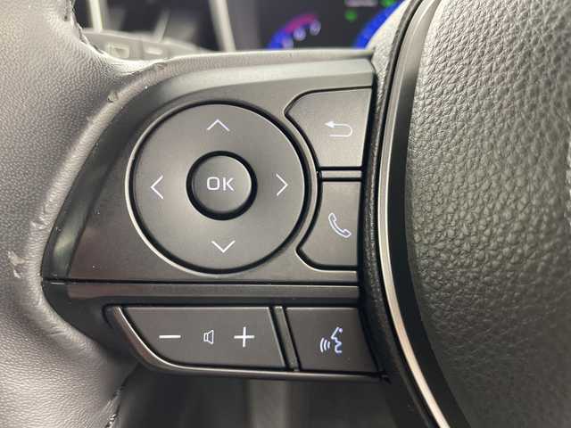 トヨタ カローラ スポーツ ハイブリッドG Z 岐阜県 2018(平30)年 3万km ブラッキッシュアゲハガラスフレーク 純正SDナビ（NSCD-W66)/ワンセグ/BT/AM/FM/DVD/バックカメラ/ビルトインETC/社外ドライブレコーダー/トヨタセーフティセンス/・プリクラッシュセーフティ/・レーントレーシングアシスト/・ダイナミックレーダークルーズコントロール/・オートマチックハイビーム/・ロードサインアシスト/ブラインドスポットモニター/パーキングサポートブレーキ/リヤクロストラフィックアラート/クリアランスソナー/LEDオートライト/フォグランプ/純正フロアマット/サイドバイザー/トノカバー/純正18インチAW/スペアキー