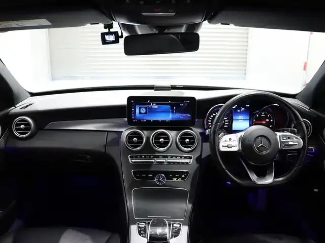 メルセデス・ベンツ Ｃ２２０ｄ ステーションワゴン アバンギャルドAMGライン 静岡県 2018(平30)年 4万km ダイヤモンドホワイト レーダーセーフティパッケージ /ナビ TV AppleCarPlay　/ACC LKA BSM /革シート シートヒーター /パワーバックドア /パーキングサポート /エアサス /LEDヘッドライト /アイドリングSTOP /アンビエントライト /前後センサー