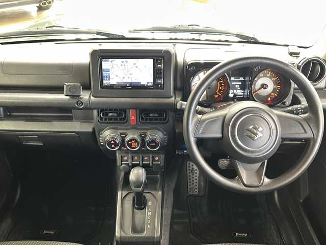 スズキ ジムニー XL 道央・札幌 2019(令1)年 9.4万km ジャングルグリーン ・ワンオーナー/・4WD/・純正ナビ/フルセグTV/DVD/CD/SD/BT/・純正エンジンスターター/・ドライブレコーダー/・衝突被害軽減ブレーキ/・車線逸脱警報/・横滑り防止/・ETC/・前席シートヒーター/・プッシュスタート/・スマートキー/・フロントフォグ/・ドアバイザー/・電格ミラー