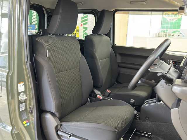 スズキ ジムニー XL 道央・札幌 2019(令1)年 9.4万km ジャングルグリーン ・ワンオーナー/・4WD/・純正ナビ/フルセグTV/DVD/CD/SD/BT/・純正エンジンスターター/・ドライブレコーダー/・衝突被害軽減ブレーキ/・車線逸脱警報/・横滑り防止/・ETC/・前席シートヒーター/・プッシュスタート/・スマートキー/・フロントフォグ/・ドアバイザー/・電格ミラー