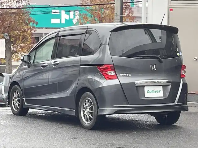 ホンダ フリード Gエアロ ジャストセレクション 宮城県 2009(平21)年 13.6万km ポリッシュドメタルメタリック ワンオーナー/社外ＳＤナビ/（ＦＭ／ＡＭ／ＣＤ／ＤＶＤ／ＨＤＤ）　/フルセグテレビ　/片側パワースライドドア　/リモコンキー　/ＥＴＣ　/オートライト　/電動格納ミラー/サマータイヤ純正AW/（185/65R15）