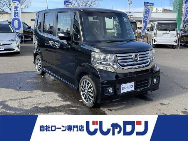 ホンダ Ｎ ＢＯＸ 宮城県 2014(平26)年 8.9万km スマートブラック 【(株)IDOMが運営する【じしゃロン仙台店】の自社ローン対象車両になります。こちらは現金ご利用時の価格です。自社ローンご希望の方は別途その旨お申付け下さい。】/純正メモリナビ/バックカメラ/ワンセグ/Bluetooth/ETC/クルコン/両側パワスラ/純正ホイール