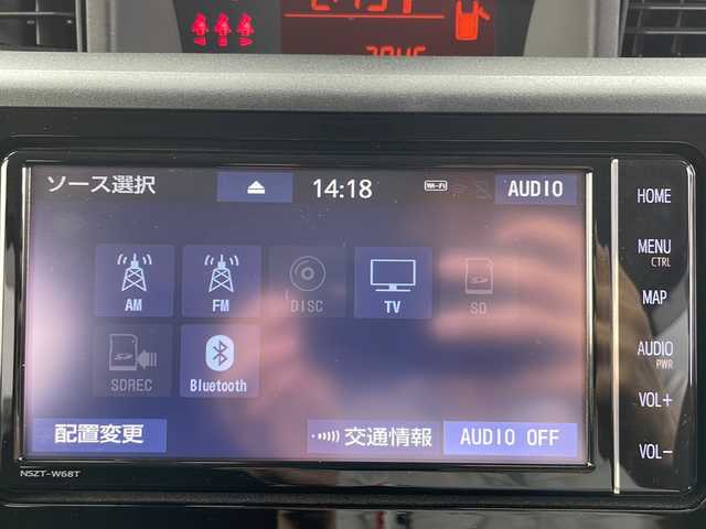 トヨタ ルーミー X 静岡県 2023(令5)年 0.7万km ブライトシルバーM 純正ナビ　/AM/FM/フルセグ/BT/片側パワースライドドア/ドライブレコーダー前後/衝突軽減ブレーキ/横滑り防止/パーキングアシスト/ステアリングスイッチ/純正タイヤ