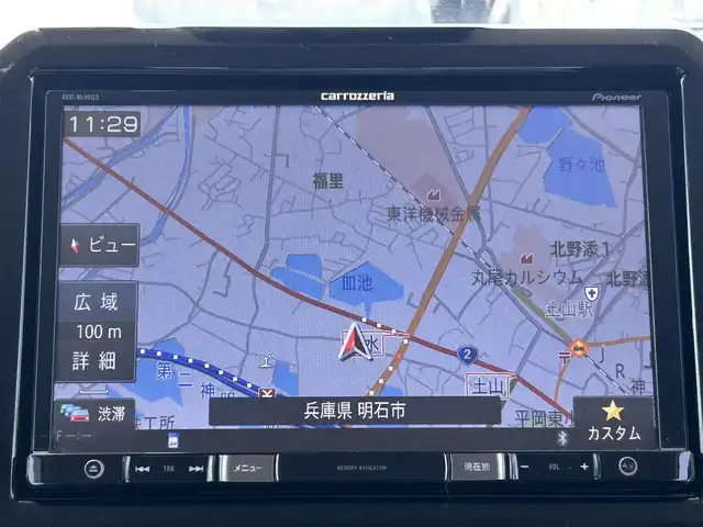 スズキ クロスビー HYBRID MZ 兵庫県 2018(平30)年 6.1万km キャラバンアイボリーパールメタリック/ホワイト 2トーンルーフ 純正SDナビ（カロッツェリアAVIC-RL901ZS）/BTオーディオ/CD/DVD再生機能/USBポート/衝突軽減ブレーキ/フルセグ/フォグランプ/アイドリングストップ/バックカメラ/前方ドライブレコーダー/前席シートヒーター/クルーズコントロール