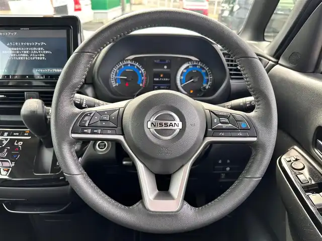 日産 ルークス HWS Gターボ プロパイロットED 宮城県 2021(令3)年 1.9万km アメジストパープル 快適パックA/・プラズマクラスター付リアシーリングファン/・撥水加工シート/・パーソナルテーブル（後席）/・USBソケット（助手席シートバック）/・ロールサンシェード（リアドア）/＝＝＝/インテリジェントエマージェンシーブレーキ/踏み間違い衝突防止アシスト/インテリジェントLI（車線逸脱防止支援システム）/LDW（車線逸脱警報）/インテリジェントFCM（前方衝突予測警報）/インテリジェントDA（ふらつき警報）/標識検知機能/コーナーセンサー/インテリジェントアラウンドビューモニター/カロッツェリア9インチナビ/・CD/DVD/・Bluetooth/・フルセグTV/ハンズフリー両側パワースライドドア/革巻きステアリング/ステアリングスイッチ/電動パーキングブレーキ/ブレーキホールド/アダプティブLEDヘッドランプ/フォグランプ/オートライト/スマートキー＆プッシュスタート/電動格納ミラー/純正15インチAW/フロアマット/W/サイド/カーテン/ニーエアバッグ