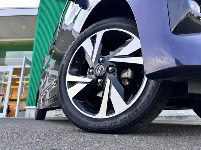 日産 ルークス HWS Gターボ プロパイロットED 宮城県 2021(令3)年 1.9万km アメジストパープル 快適パックA/・プラズマクラスター付リアシーリングファン/・撥水加工シート/・パーソナルテーブル（後席）/・USBソケット（助手席シートバック）/・ロールサンシェード（リアドア）/＝＝＝/インテリジェントエマージェンシーブレーキ/踏み間違い衝突防止アシスト/インテリジェントLI（車線逸脱防止支援システム）/LDW（車線逸脱警報）/インテリジェントFCM（前方衝突予測警報）/インテリジェントDA（ふらつき警報）/標識検知機能/コーナーセンサー/インテリジェントアラウンドビューモニター/カロッツェリア9インチナビ/・CD/DVD/・Bluetooth/・フルセグTV/ハンズフリー両側パワースライドドア/革巻きステアリング/ステアリングスイッチ/電動パーキングブレーキ/ブレーキホールド/アダプティブLEDヘッドランプ/フォグランプ/オートライト/スマートキー＆プッシュスタート/電動格納ミラー/純正15インチAW/フロアマット/W/サイド/カーテン/ニーエアバッグ