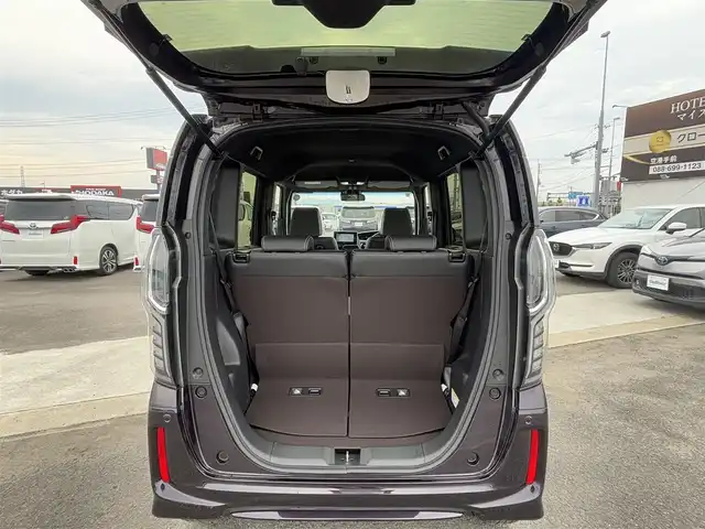 ホンダ Ｎ ＢＯＸ カスタム G L ターボ ホンダセンシング 徳島県 2020(令2)年 1.2万km プレミアムベルベットパープル・パール 純正ギャザーズナビ VXM-204VFi/(AM.FM.CD.DVD.BT.フルセグ.SD)/純正前後ドライブレコーダー/ホンダセンシング/・アダプティブ・クルーズ・コントロール（ACC）/・車線維持支援システム（LKAS）/・衝突軽減ブレーキ（CMBS）/・誤発進抑制機能（前進）/・歩行者事故低減ステアリング/・路外逸脱抑制機能/・先行車発進お知らせ機能/・標識認識機能/・オートハイビーム/・誤発進抑制機能（後進）/両側パワースライドドア/バックカメラ/黒革ハーフレザーシート/パドルシフト/ＬＥＤヘッドライト/ビルトインＥＴＣ/純正アルミホイール/ＵＳＢ充電２口