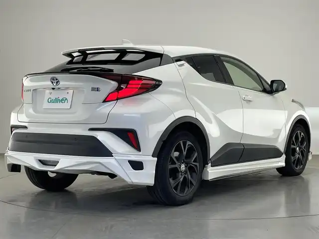 トヨタ Ｃ－ＨＲ G モード ネロセーフティプラスⅡ 愛知県 2021(令3)年 5.9万km ホワイトパールクリスタルシャイン 純正ディスプレイ　ＴＲＤエアロ　全方位カメラ　ハーフレザー　シートヒーター　ＢＳＭ　トヨタセーフティセンス　衝突軽減　車線逸脱　追従クルコン　ＬＥＤオートライト　オートハイビーム　ミラキャスト　ＢＴ　ステアリングスイッチ　純正フロアマット　禁煙車