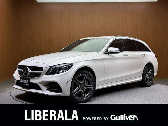 メルセデス・ベンツ Ｃ２００ ステーションワゴン アバンギャルドAMGライン 千葉県 2019(平31)年 4.6万km ダイヤモンドホワイト レザーエクスクルーシブＰＫＧ　/純正ナビ　/３６０°カメラ　/ＢＳＭ　/ＨＵＤ　/赤革　/シートヒーター　/パワーシート　/ＬＥＤヘッドライト　/ハイビームアシスト　/Ｂｕｒｍｅｓｔｅｒサウンド　/電動リアゲート
