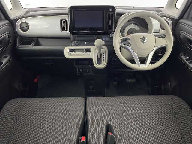 スズキ ワゴンＲ スマイル HYBRID S 新潟県 2023(令5)年 0.7万km オフブルーM 純正９インチメモリナビ/Bluetooth・CD・DVD・USB・AM・FM/アラウンドビューモニター　/両側パワースライドドア　/衝突被害軽減システム　/フルセグ　/D席シートヒーター　/後方コーナーセンサー　/レーンキープアシスト　/オートライト　/オートマチックハイビーム/アイドリングストップ/スマートキー/スペアキー/純正１４インチアルミホイール