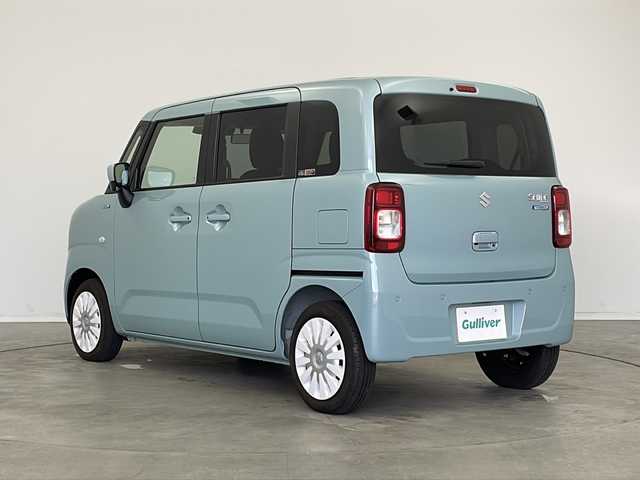スズキ ワゴンＲ スマイル HYBRID S 新潟県 2023(令5)年 0.7万km オフブルーM 純正９インチメモリナビ/Bluetooth・CD・DVD・USB・AM・FM/アラウンドビューモニター　/両側パワースライドドア　/衝突被害軽減システム　/フルセグ　/D席シートヒーター　/後方コーナーセンサー　/レーンキープアシスト　/オートライト　/オートマチックハイビーム/アイドリングストップ/スマートキー/スペアキー/純正１４インチアルミホイール