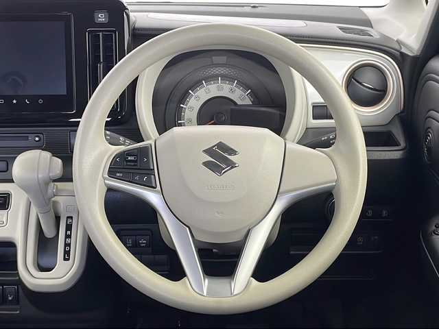 スズキ ワゴンＲ スマイル HYBRID S 新潟県 2023(令5)年 0.7万km オフブルーM 純正９インチメモリナビ/Bluetooth・CD・DVD・USB・AM・FM/アラウンドビューモニター　/両側パワースライドドア　/衝突被害軽減システム　/フルセグ　/D席シートヒーター　/後方コーナーセンサー　/レーンキープアシスト　/オートライト　/オートマチックハイビーム/アイドリングストップ/スマートキー/スペアキー/純正１４インチアルミホイール