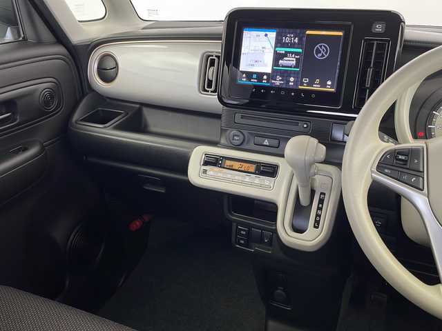 スズキ ワゴンＲ スマイル HYBRID S 新潟県 2023(令5)年 0.7万km オフブルーM 純正９インチメモリナビ/Bluetooth・CD・DVD・USB・AM・FM/アラウンドビューモニター　/両側パワースライドドア　/衝突被害軽減システム　/フルセグ　/D席シートヒーター　/後方コーナーセンサー　/レーンキープアシスト　/オートライト　/オートマチックハイビーム/アイドリングストップ/スマートキー/スペアキー/純正１４インチアルミホイール