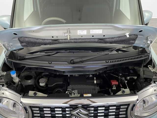 スズキ ワゴンＲ スマイル HYBRID S 新潟県 2023(令5)年 0.7万km オフブルーM 純正９インチメモリナビ/Bluetooth・CD・DVD・USB・AM・FM/アラウンドビューモニター　/両側パワースライドドア　/衝突被害軽減システム　/フルセグ　/D席シートヒーター　/後方コーナーセンサー　/レーンキープアシスト　/オートライト　/オートマチックハイビーム/アイドリングストップ/スマートキー/スペアキー/純正１４インチアルミホイール
