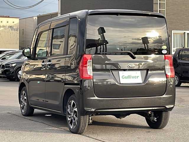 ダイハツ タント X LTD SA Ⅲ 道北・旭川 2018(平30)年 5.9万km ブラックマイカメタリック ・４ＷＤ/・両側パワースライドドア/・純正ナビ/　ＣＤ/ＤＶＤ/ＢＴ/フルセグ/・全方位カメラ/・ステアリングリモコン////スマートアシストIII////　・衝突軽減ブレーキ/　・車線逸脱警報/　・先行車発進お知らせ/　・オートハイビーム/　・誤発進抑制/・ＬＥＤオートライト/・ドライブレコーダー/・純正１４インチアルミ/・Ｄ席シートヒーター/・新車時保証書、取説/・ＥＴＣ