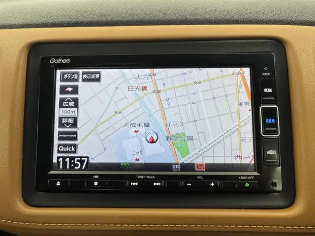ホンダ ヴェゼル ハイブリッド Z ホンダセンシング 愛知県 2020(令2)年 3.2万km プラチナホワイトパール ホンダセンシング/　・衝突軽減ブレーキ/　・誤発進抑制機能/　・歩行者事故低減ステアリング/　・路外逸脱抑制機能/　・アダプティブクルーズコントロール/　・LKAS/　・先行車発進お知らせ機能/　・標識認識機能/純正ナビ/（Bluetooth/フルセグTV/CD/DVD/SD）/バックカメラ/革巻きステアリング/ドライブレコーダー/ステアリングリモコン/ハーフレザー/シートヒーター/純正フロアマット/ドアバイザー/パドルシフト/オートホールド/防眩ミラー