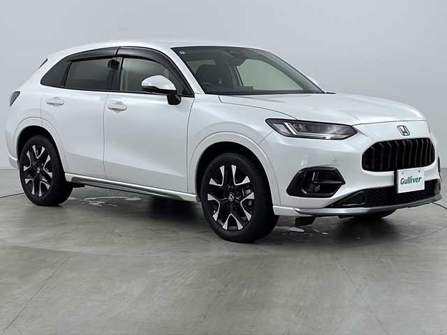 ホンダ ＺＲ－Ｖ ハイブリッド e:HEV Z 道央・札幌 2024(令6)年 1.9万km プラチナホワイトパール ・4WD/・寒冷地仕様/・純正ナビ&BT&TV&Apple Car Play&Android Auto/・BOSEプレミアムサウンド/・全方位カメラ/・パワーテールゲート/・Honda　SENSING/・本革シート/・前席パワーシート/・運転席シートメモリ/・全席シートヒーター/・ステアリングヒーター/・ワイヤレス充電/・ビルトインETC/・ドアミラーヒーター/・LEDヘッドライト/・アダプティブドライビングビーム/・オートライト/・スマートキー/・純正18インチAW