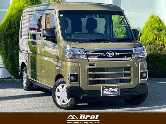 ダイハツ アトレー バン RS 岩手県 2025(令7)年 0.3万km オフビートカーキM 両側パワスラ/レーダークルコン/ステリモ/衝突被害軽減ブレーキ/純正フロアマット/クリアランスソナー/ＬＥＤヘッドライト/フォグ/電格ミラー