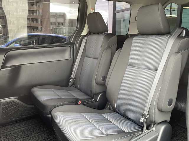 トヨタ ヴォクシー ZS 長野県 2014(平26)年 5万km ブラック TRDエアロ/純正9インチSDナビ（NSZT-Y64T）/FM・AM・DVD・CD・フルセグテレビ/Bluetooth Audio/ドライブレコーダー（YCD-18FHR）/両側パワースライドドア/レーダー探知機（YA-W17GA）/純正16インチアルミホイール/革巻きステアリング/アイドリングストップ/ステアリングスイッチ/LEDヘッドライト/オートライト/フォグランプ/純正フロアマット/ウィンカーミラー/ドアバイザー/プッシュスタート/スマートキー/ETC