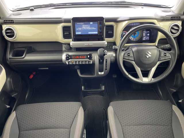 スズキ クロスビー HYBRID MZ 岐阜県 2020(令2)年 4.9万km キャラバンアイボリーパールメタリック/ブラック 2トーンルーフ スズキセーフティサポート/・衝突軽減ブレーキ/・後退時ブレーキサポート/・誤発進抑制機能/・車線逸脱警報機能/・ふらつき警報機能/・クルーズコントロール/・車線維持支援機能/・先行車発進おしらせ/社外ナビ/・フルセグ/BT/CD/DVD/ETC/シートヒーター/革巻きステアリング/パドルシフト/フロアマット