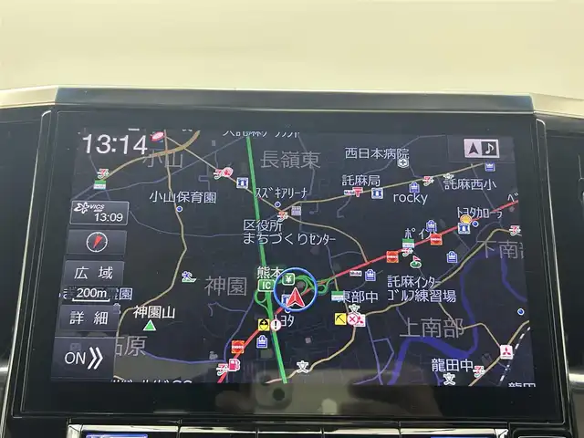 トヨタ アルファード S Cパッケージ 熊本県 2018(平30)年 6.7万km ホワイトパールクリスタルシャイン ワンオーナー/禁煙車/サンルーフ　/アルパインフリップダウンモニター　/アルパインナビ（ＣＤ・ＤＶＤ・フルセグ・ＢＴ・ＳＤ・USB）/バックカメラ　/社外前方ドライブレコーダー/ビルトインETC　/両側パワースライドドア　/パワーバックドア　/レーダークルーズコントロール/前席シートヒーター/前席エアーシート/前席・2列目パワーシート/ステアリングヒーター/助手席・2列目オットマン/衝突軽減ブレーキ/レーンキープアシスト/横滑り防止/前後クリアランスソナー/純正フロアマット/純正１８インチAW/オートライト/オートマチックハイビーム/三眼LEDヘッドライト/フォグランプ/スマートキー/プッシュスタート/スペアキー1本/取扱説明書