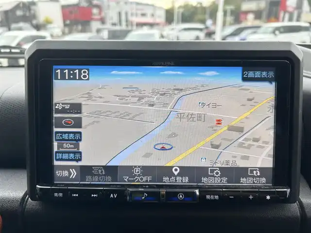 スズキ ジムニー シエラ JC 鹿児島県 2021(令3)年 5.2万km シフォンアイボリーメタリックブラック2トーンルーフ ワンオーナー/社外ALPINEナビ/（Bluetooth/フルセグTV/DVD/CD）/バックカメラ/クルーズコントロール/LEDヘッドライト/シートヒーター/社外16インチアルミホイール/ETC/ドアバイザー