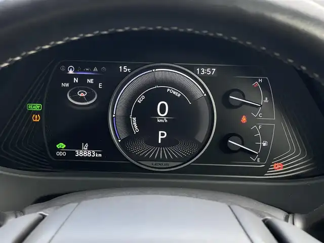 レクサス ＵＸ 250h バージョンC 山梨県 2019(平31)年 3.9万km ソニッククォーツ 三眼ＬＥＤ　/Ａハイビーム　/レーダークルーズ　/ＬＫＡ　/黒革Ｌｔａｘ　/前席シートヒーター　/ハンドルヒーター　/純正メモリナビ　/フルセグ/Ｂカメラ　/ドラレコ　/ＣＤ　/ＤＶＤ　/Ｐシート　/スペアキー