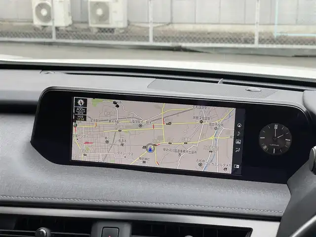 レクサス ＵＸ 250h バージョンC 山梨県 2019(平31)年 3.9万km ソニッククォーツ 三眼ＬＥＤ　/Ａハイビーム　/レーダークルーズ　/ＬＫＡ　/黒革Ｌｔａｘ　/前席シートヒーター　/ハンドルヒーター　/純正メモリナビ　/フルセグ/Ｂカメラ　/ドラレコ　/ＣＤ　/ＤＶＤ　/Ｐシート　/スペアキー