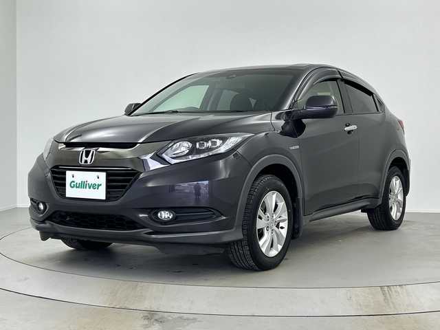 ホンダ ヴェゼル ハイブリッド X ホンダセンシング 奈良県 2016(平28)年 2万km ルーセブラックM 純正ナビ/CD　DVD　フルセグTV　Bluetooth/バックカメラ/ホンダセンシング/追従クルーズコントロール/レーンキープアシスト/パドルシフト/LEDヘッドライト/ETC/前後ドラレコ/純正フロアマット/衝突被害軽減システム