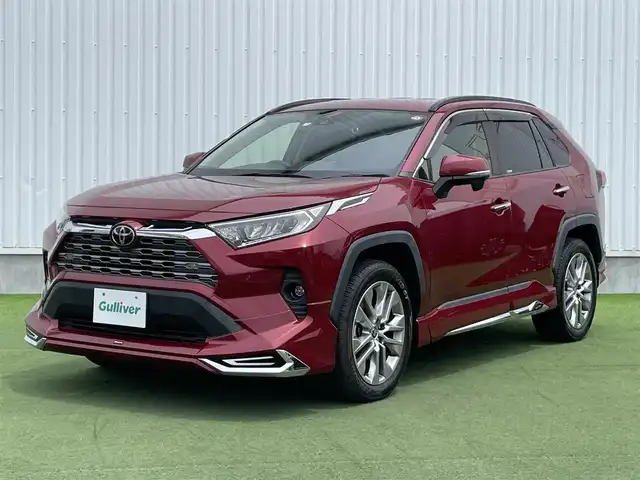トヨタ ＲＡＶ４ G Zパッケージ 香川県 2019(令1)年 16.6万km センシュアルレッドマイカ 純正ナビ/デジタルインナーミラー/レーダークルーズコントロール/ハンドルヒーター/シートヒーター/バックカメラ/パワーバックドア/ビルトインETC2.0/トヨタセーフティセンス/前後ドラレコ/プリクラッシュセーフティ/トヨタセーフティセンス/スマートキー/モデリスタエアロ/純正１９インチアルミホイール