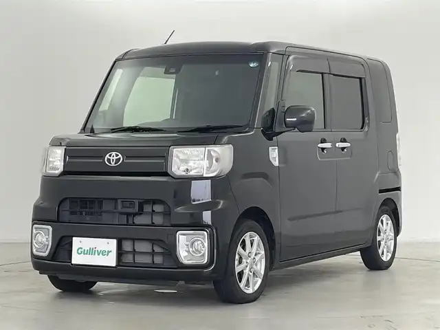 トヨタ ピクシスメガ L SAⅡ 群馬県 2017(平29)年 4.1万km ブラックマイカメタリック 社外ナビ(AVN137MW)/AM/FM/CD/ワンセグ/ETC/両側パワースライドドア/スマートアシストII/・衝突回避軽減ブレーキ/・衝突警報/・車線逸脱警報/・誤発進抑制制御/・後方誤発進抑制制御/・先行車発進お知らせ/コーナーセンサー/アイドリングストップ/横滑り防止装置/オートライト/スマートキー×2/プッシュスタート/電動格納ミラー/純正14インチAW