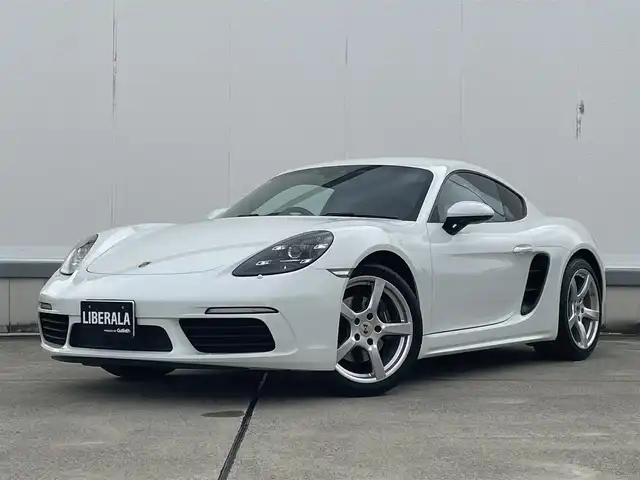 ポルシェ ７１８ケイマン 東京都 2017(平29)年 3.7万km ピュアホワイト スポーツクロノＰＫＧ/スポーツエクゾースト　/純正ＰＣＭ　/Ｂカメラ/ハーフレザーシート/ＰＤＬＳ付きＬＥＤヘッドライト/Ａライト/カレラＳ１９インチＡＷ/スポーツステアリング/キーレス/ＥＴＣ/Ｒソナー/保証書/取扱説明書/スペアキー