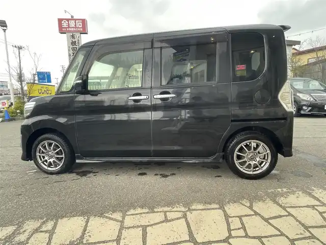 ダイハツ タント カスタム X SA 秋田県 2014(平26)年 11.5万km ブラックマイカメタリック (株)IDOMが運営する【じしゃロン 秋田店】の自社ローン専用車両になります。こちらは現金またはオートローンご利用時の価格です。自社ローンご希望の方は別途その旨お申付け下さい/メモリナビ/ワンセグテレビ/バックカメラ/ウィンカーミラー/ドアバイザー/プッシュスタート/片側パワースライドドア