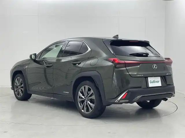 レクサス ＵＸ 250h Fスポーツ 茨城県 2019(平31)年 6.6万km テレーンカーキマイカM 純正ナビ/全方位カメラ/フルセグ/衝突被害軽減ブレーキ/車線逸脱抑制装置/レーダークルーズコントロール/オートマチックハイビーム/クリアランスソナー/BSM/ETC2.0/ドラレコ/シートヒーター/ベンチレーション/ステアリングヒーター/純正18インチAW/3眼LEDヘッドライト/スマートキー