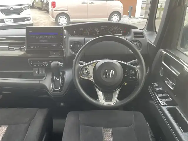 ホンダ Ｎ ＢＯＸ カスタム G EX ホンダセンシング 千葉県 2018(平30)年 10.3万km プラチナホワイトパール (株)IDOMが運営する【じしゃロン八千代店】の自社ローン対象車両になります。こちらは現金またはオートローンご利用時の価格です。自社ローンご希望の方は別途その旨お申付け下さい/純正ナビ（CD・DVD・BT接続可）/フルセグテレビ/バックカメラ/両側パワースライドドア/純正AW/ETC