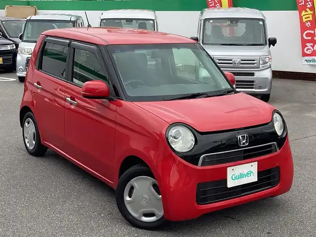 ホンダ Ｎ ＯＮＥ G Lパッケージ 岡山県 2013(平25)年 13.4万km ミラノレッド 社外メモリーナビ/地デジ/Bluetooth/ETC/スマートキー/プッシュスタート/ミラー型前後録画ドライブレコーダー