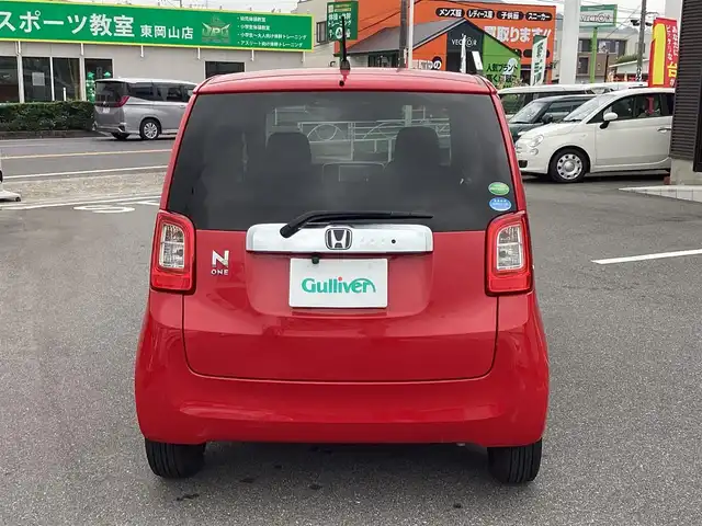 ホンダ Ｎ ＯＮＥ G Lパッケージ 岡山県 2013(平25)年 13.4万km ミラノレッド 社外メモリーナビ/地デジ/Bluetooth/ETC/スマートキー/プッシュスタート/ミラー型前後録画ドライブレコーダー