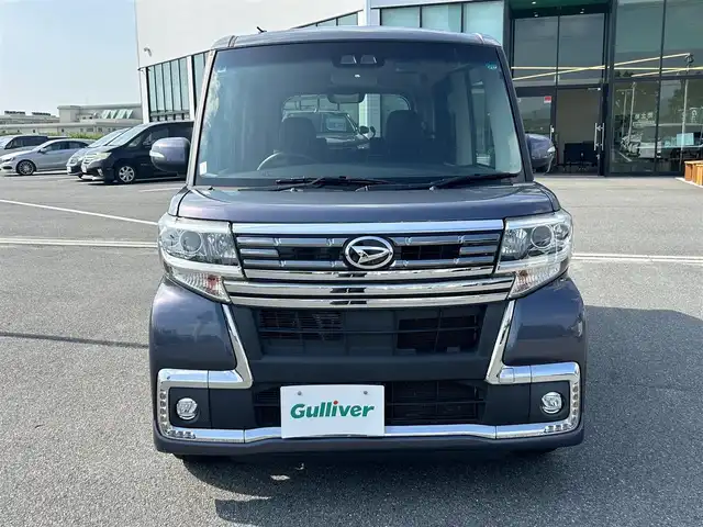 ダイハツ タント カスタム RS トップED SA Ⅲ 奈良県 2017(平29)年 7.4万km グレーⅡ ターボ/両側パワースライドドア/純正8インチナビ(フルセグTV/CD/DVD/AM・FM/BT/USB/HDMI)/バックカメラ/ETC/スマートアシストIII/衝突警報機能/衝突回避支援ブレーキ機能/車線逸脱警報機能/誤発進抑制制御機能/オートハイビーム/先行車発進お知らせ機能/ヒルホールドシステム/エマージェンシーストップシグナル/シートヒーター(D/N席)/後席サンシェード/本革巻きステアリング/純正15インチアルミホイール/純正フロアマット/カラーコードS40/メテオライトグレーイリュージョナルP