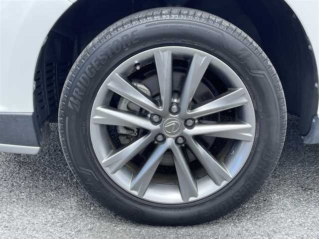 レクサス ＲＸ 450h バージョンL エアサス 茨城県 2014(平26)年 7.8万km ホワイトパールクリスタルシャイン 純正ナビ/フルセグテレビ/Bluetooth接続/DVD再生/バックカメラ/クルーズコントロール/クリアランスソナー/本革シート/LEDヘッドライト/D＋N席シートヒーター/D＋N席パワーシート/１００V充電/USB入力端子/純正１９インチAW/電動リアゲート/エアサスペンション/ビルトインETC