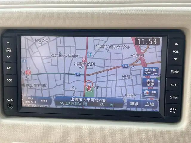 ダイハツ ミラ ココア プラスG 島根県 2013(平25)年 3.7万km コットンアイボリー 純正ＳＤナビ　/ワンセグ/ＤＶＤ再生　/バックカメラ /アイドリングストップ /スマートキー /純正フロアマット