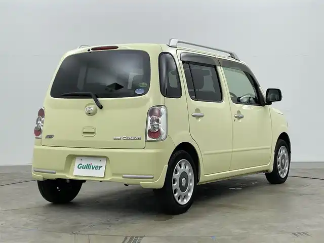 ダイハツ ミラ ココア プラスG 岡山県 2013(平25)年 3.7万km コットンアイボリー 純正メモリーナビ　/バックカメラ　/アイドリングストップ　/ミュージックサーバー　/ミュージックプレイヤー　/純正フロアマット　/フォグライト　/ルーフレール　/横滑り防止装置　/ハロゲンヘッドライト　/ＣＤ再生　/禁煙車