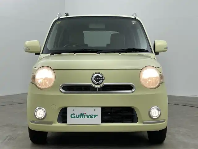 ダイハツ ミラ ココア プラスG 岡山県 2013(平25)年 3.7万km コットンアイボリー 純正メモリーナビ　/バックカメラ　/アイドリングストップ　/ミュージックサーバー　/ミュージックプレイヤー　/純正フロアマット　/フォグライト　/ルーフレール　/横滑り防止装置　/ハロゲンヘッドライト　/ＣＤ再生　/禁煙車