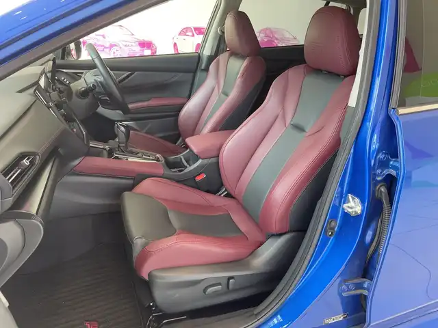 スバル レヴォーグ 1．8STIスポーツ EX 埼玉県 2021(令3)年 0.6万km WRブルーパール アイサイト /純正メモリナビ/　　BT/フルセグ　/バックカメラ　/パワーバックドア　/レーダークルーズコントロール　/LEDオートライト　/革シート　/シートヒーター/メモリーシート /純正18インチアルミホイール /パドルシフト /純正ETC