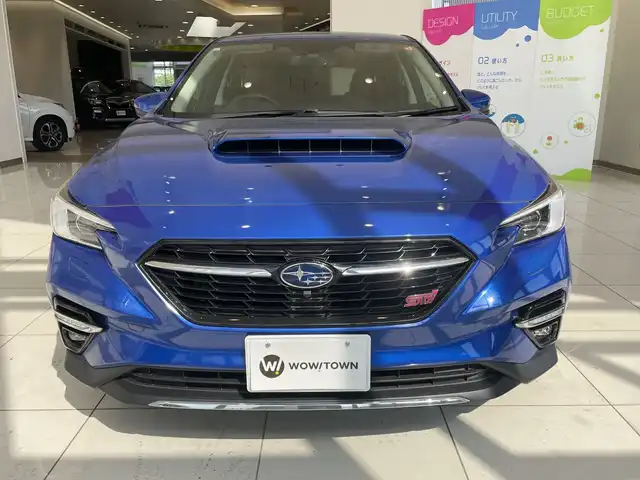 スバル レヴォーグ 1．8STIスポーツ EX 埼玉県 2021(令3)年 0.6万km WRブルーパール アイサイト /純正メモリナビ/　　BT/フルセグ　/バックカメラ　/パワーバックドア　/レーダークルーズコントロール　/LEDオートライト　/革シート　/シートヒーター/メモリーシート /純正18インチアルミホイール /パドルシフト /純正ETC