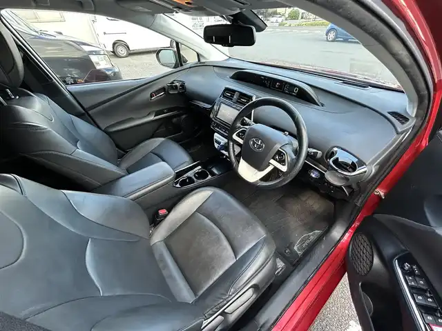 トヨタ プリウス A ツーリングセレクション 福島県 2017(平29)年 7.9万km エモーショナルレッド 純正SDナビ/バックカメラ/AM/FM/TV/BT/前席シートヒーター/レーダークルーズコントロール/プリクラッシュセーフティ/ヘッドアップディスプレイ/パーキングアシスト/レーンキープアシスト/オートハイビーム/LEDオートライト/防眩ミラー/ビルトインETC/純正17インチAW