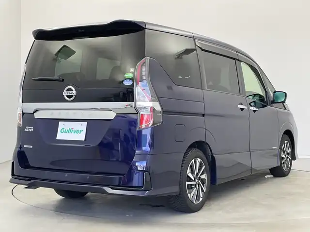 日産 セレナ ハイウェイスター V 新潟県 2020(令2)年 6.3万km アズライトブルー ワンオーナー/純正10インチメモリナビ/　フルセグTV/Bluetooth/CD/DVD/プロパイロット/セーフテパックA/・SRSカーテンエアバッグシステム&サイドエアバッグシステム/・踏み間違い衝突防止アシスト/・インテリジェント パーキングアシスト(駐車支援システム)/・標識検知機能/(進入禁止標識、最高速度標識、一時停止標識)/・インテリジェントアラウンドビューモニター/・インテリジェントDA(ふらつき警報）/・フロント&バックソナー/・ヒーター付ドアミラー/・ステアリングスイッチ/衝突被害軽減ブレーキ/レーンキープアシスト/レーダークルーズコントロール/ブラインドスポットモニター/フリップダウンモニター/両側パワースライドドア/純正ドライブレコーダー/インテリジェントルームミラー/ビルトインETC